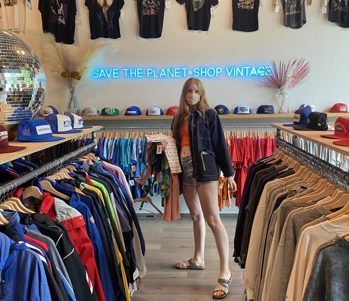 Where to find vintage clothing shops in SLC